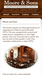 Mobile Screenshot of mooreandsonsrefinishing.com
